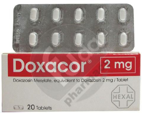 Doxacor 2mg Tablets Rosheta