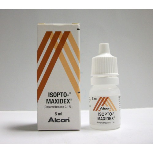 Isopto Maxidex 0.1% Eye Drops - Rosheta