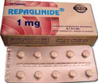 what is repaglinide 1 mg used for