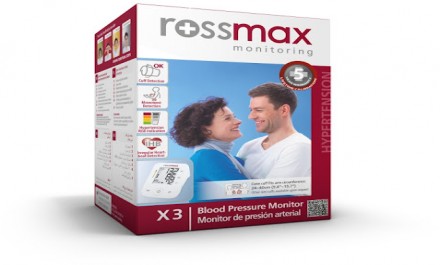 rossmax x3 automatic blood pressure monitor 