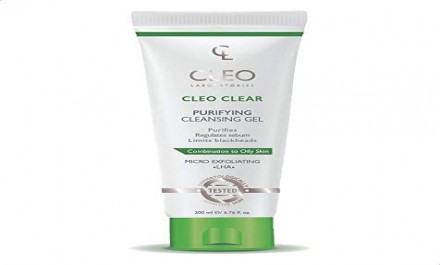 cleo purifying cleansing face wash gel 200ml