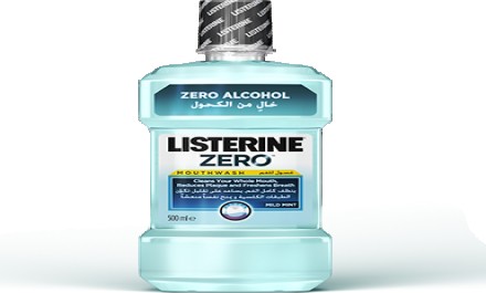 LISTERINE® ZERO ALCOHOL 500 ml