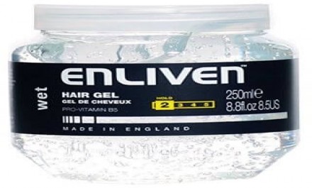 enliven haargel keratin orange pro-vitamin b5 hair gel 500ml