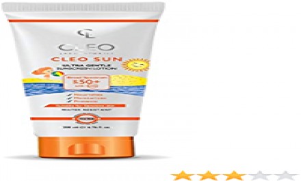 cleo ultra gentle sunscreen lotion 200ml