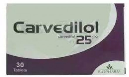 Carvedilol 25mg