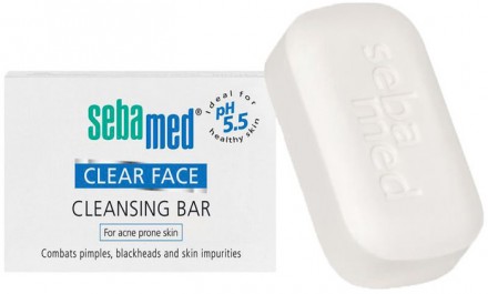 sebamed clear face cleansing bar 100g