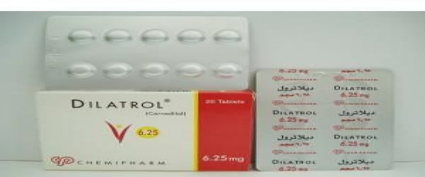 ديلاترول 6.25mg