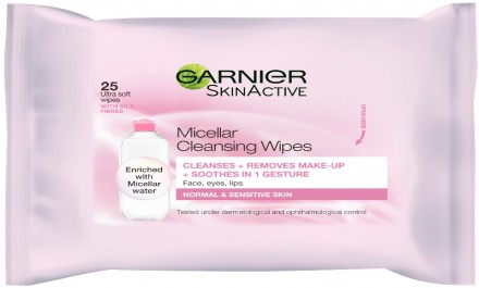 garnier cleansing wipes 