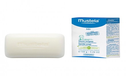 mustela baby dry skin gentle soap 150g