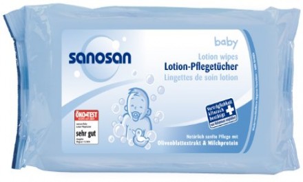 sanosan baby wipes 