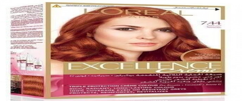 l’oreal paris excellence crème hair color 7.44