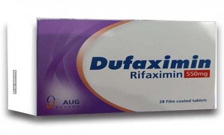 dufaximin is an antibiotic for the treatment of bacterial infections 550mg