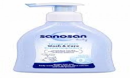 sanosan baby wash and care 200ml