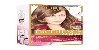 l’oreal paris excellence crème hair color 7.1