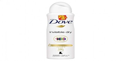 dove antiperspirant invisible dry 150ml