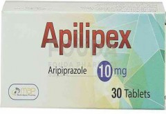 Apilipex antipsychotic and depressant medication 10mg