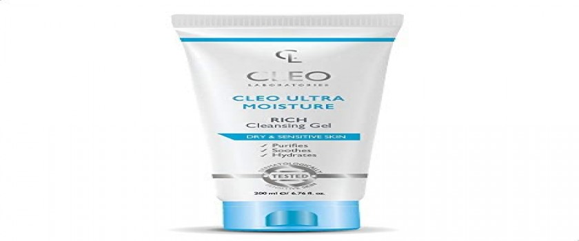 cleo ultra moisture rich cleansing gel 200ml