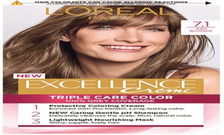 l’oreal paris excellence crème hair color 7.1