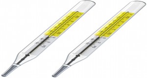 wide mercury thermometer