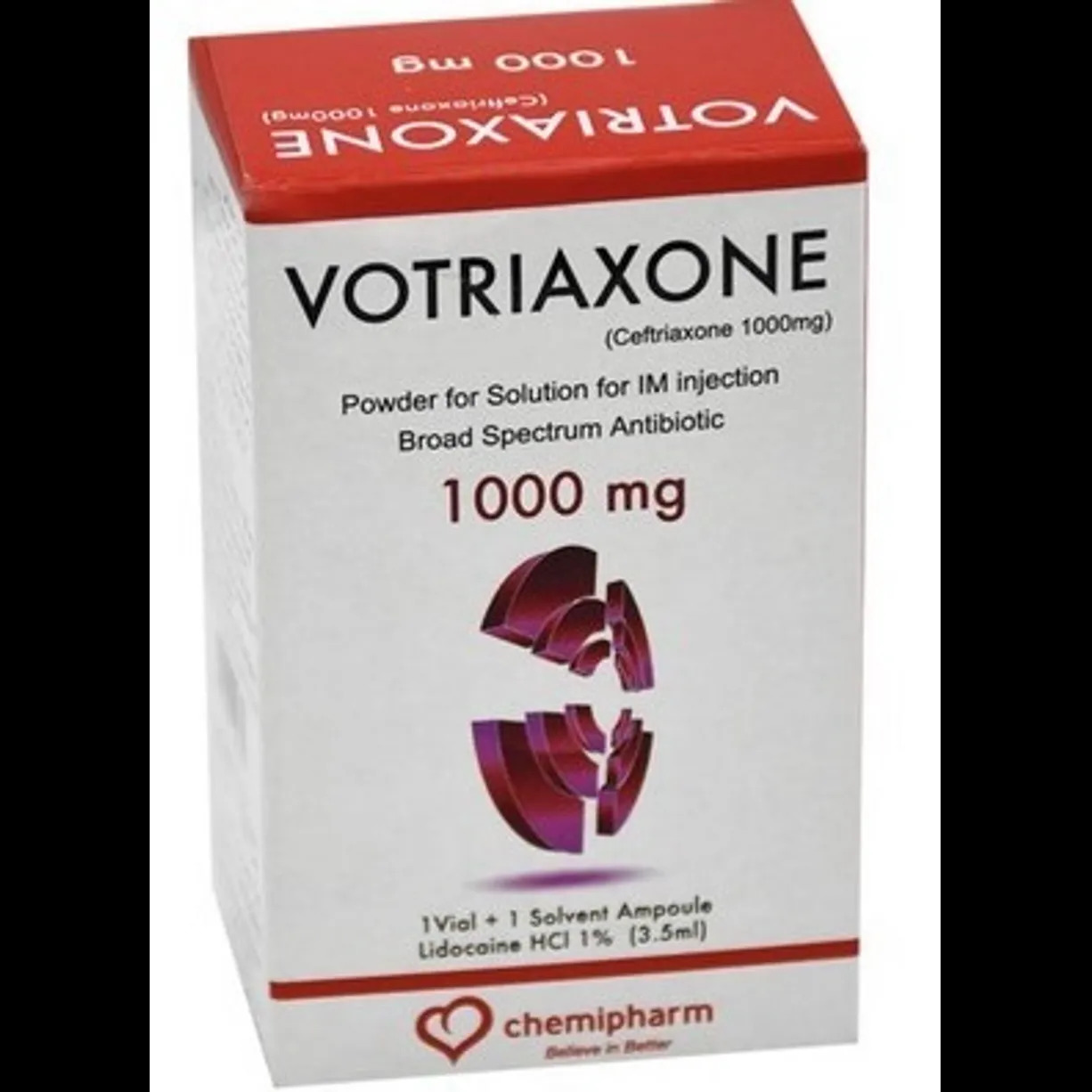 Votriaxone 1000 Mg Ampoules Rosheta Saudi Arabia