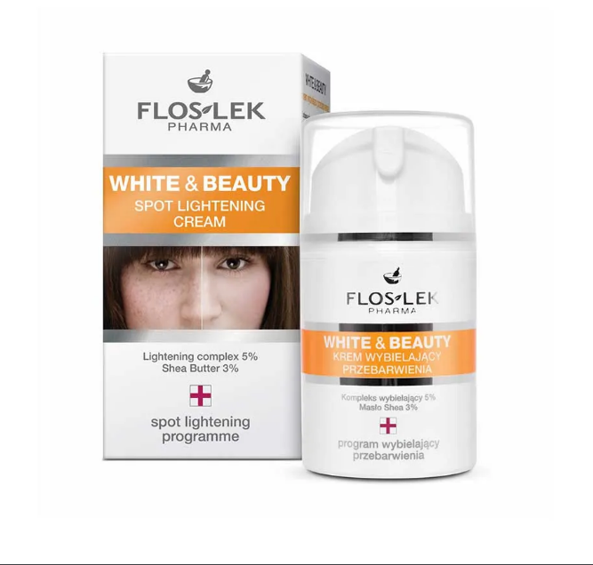 floslek white and beauty 50ml Cream - Rosheta
